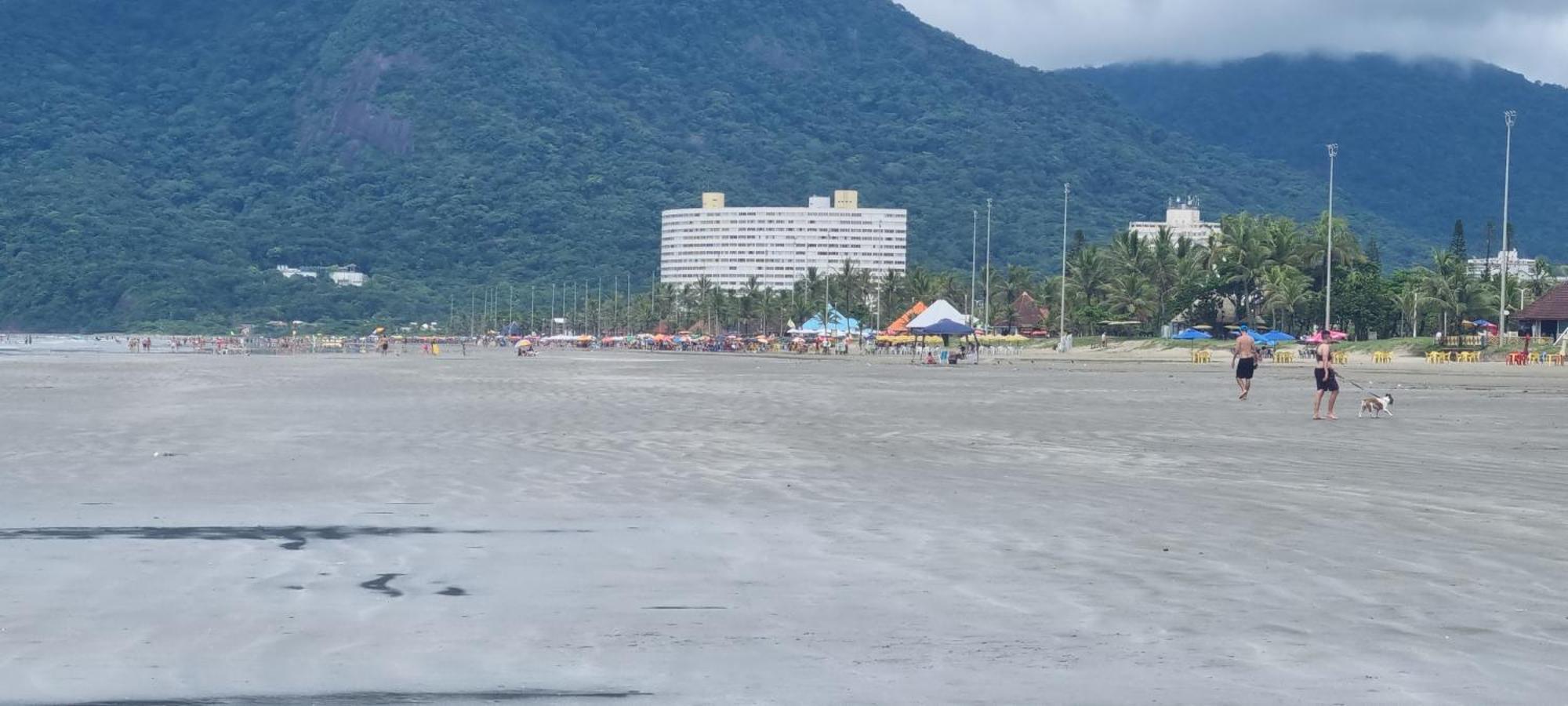 Apto Em Frente Ao Mar - Predio Redondo Peruíbe Exteriör bild